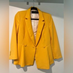 Zara yellow blazer